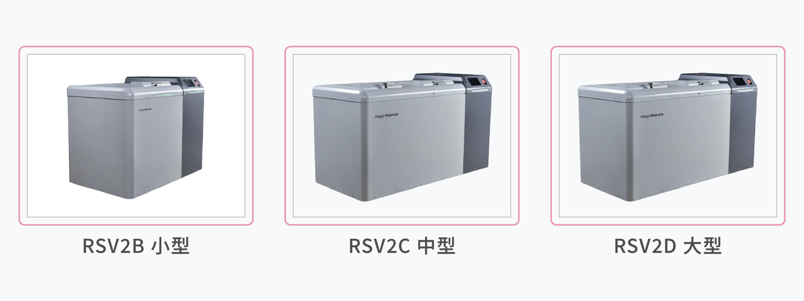 商用廚餘機 永續系統 產品型式