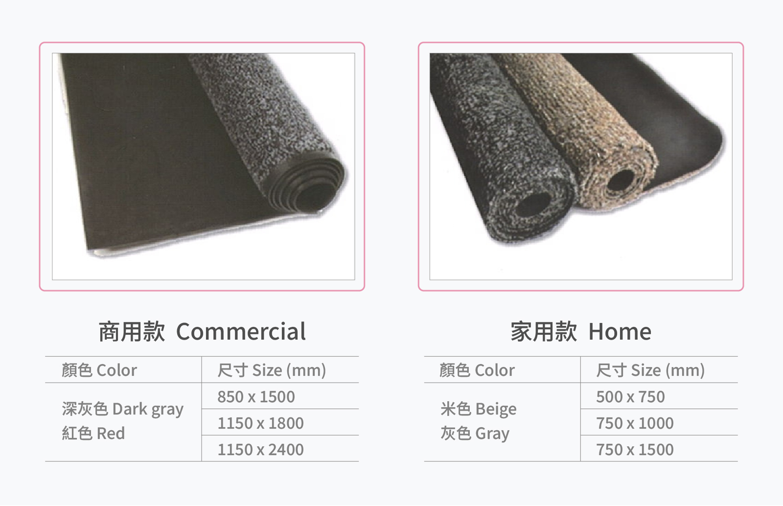 魔墊 潔淨設備 產品型式